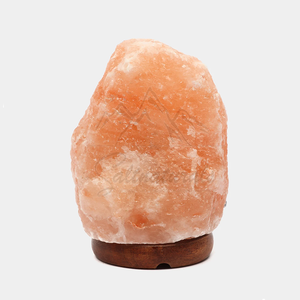 Lámparas de sal natural del Himalaya, purificador de aire de roca rosa, ayudante de respiración, Bombilla de mesa, lámpara de sal, 1-2 kg - Product Image 6