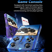 Consola de Videojuegos Portátil R40XX PRO Max de 4.2 Pulgadas con Wifi, Reproductor de Juegos Retro Clásico, Controlador de Joystick 3D Dual para Niños, Regalos para Niños