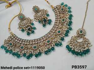 สร้อยคอชุบทองโบราณสวยงามลูกบาศก์เพทายคริสตัลตุ้งติ้งตุ้งติ้งเครื่องประดับสร้อยคอแต่งงานพร้อมต่างหูสำหรับผู้หญิง - Product Image 2