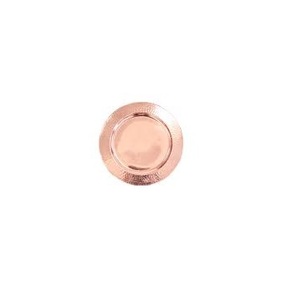 Assiette de présentation au design haut de gamme, plateau de service fait à la main de créateur unique, assiette de présentation décorative en métal pour mariage - Product Image 4