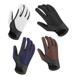 Gants d'équitation légers respirants avec sangle réglable et antidérapants pour les sports équestres et l'entraînement pour unisexe - Product Image 5