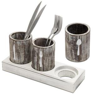 Top Quality Wooden Cutlery Holder With Best Finishing From India For Restaurant Hotel Home Kitchen Table Decor - Product Image 5