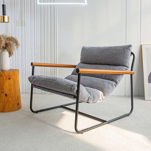 Chaise relaxante multifonctionnelle avec poche de rangement idéale pour les petits espaces - Product Image 1