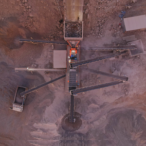 Installation de concassage mobile à deux étages Hailstone, production efficace d'agrégats pour les carrières et la construction, fabriquée en Inde - Product Image 3