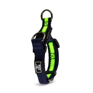 Collare per Animali Domestici Bicolore con Strisce Riflettenti per Passeggiate all'Aperto e Visibilità - Product Image 2