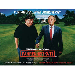 Fahrenheit 9/11 Wall <b>Poster</b> Made of Durable Paper - Product Image 1