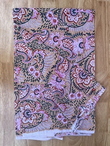 Tissu en coton imprimé bloc à main indien nouveau Design léger pour vêtements-chemises sacs rideaux et housses en gros - Product Image 2