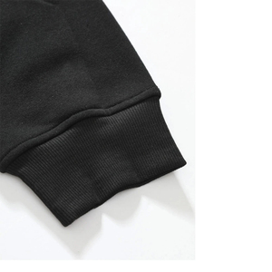 Sweat-shirts à capuche zippés en coton lourd 100% coton, nouvelle mode, design personnalisé, nouvelle saison, uni, teint, respirant - Product Image 3