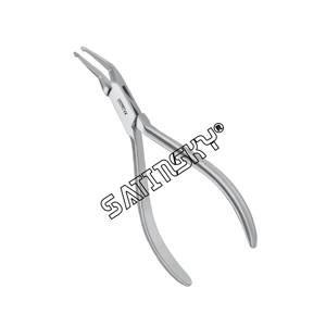 Fórceps removedores telescópicos de 14 CM, instrumentos de acero inoxidable para ortodoncia fabricados con AISI 420 de buena reputación - Product Image 2