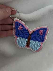 พวงกุญแจเกลียวแบบดั้งเดิมที่มีสำเนียงลูกปัด - Product Image 4