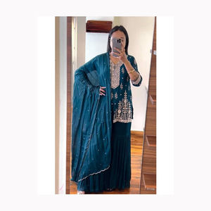 Salwar Kameez Churidar Pyjama <b>Women</b> Indian Ethnic Ladies Party <b>Dress</b> Punjabi Stitching Available Wholesale Lawn <b>Suit</b> - Product Image 3