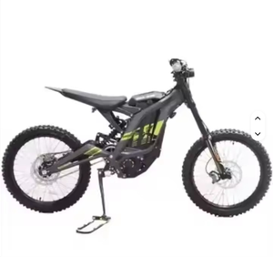 Dirt Bike eléctrico deportivo dual de edición limitada negra con horquilla Rockshox, batería de litio de 60V - Product Image 1