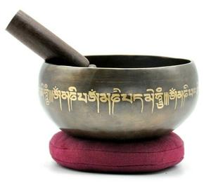 Bol musical en laiton avec tonalité riche et résonance parfait pour les professeurs de yoga guérisseurs sonores et experts en méditation - Product Image 5