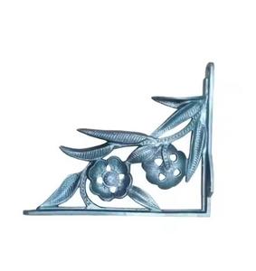 Soporte de estante de metal de hierro forjado clásico Estructura fuerte para decoración de espacio y uso de almacenamiento - Product Image 4