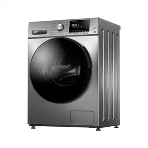 Yeni satış ev büyük kapasiteli akıllı 10 kg değişken frekans tam otomatik ön yük çamaşır makinesi