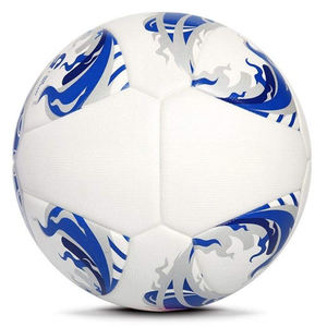 Ballon de football en caoutchouc de taille officielle 4, de haute qualité, pour l'entraînement, avec logo personnalisé, vente en gros d'usine - Product Image 3