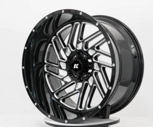 Rines Kipardo de Lujo de 18 Pulgadas con Diseño Multirradio y Offset Cero, Acabado Fresado para Dodge Ram, Nissan Titan, <span class=keywords><strong>Hummer</strong></span> H2, SUV y Camionetas - Product Image 2