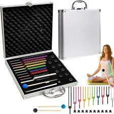 Ensemble de 10 diapasons de solfège pour la thérapie sonore et la guérison de l'ADN - Product Image 4