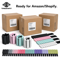 Poids de poignet en silicone et fonte de 1 lb et 2 lb, réglables, étanches, pour chevilles, écologiques, durables, pour fitness, musculation et yoga