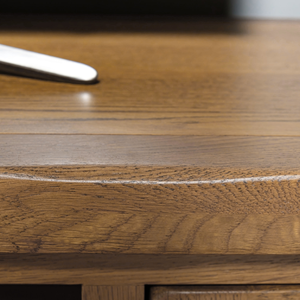 Mueble TV de roble macizo con almacenamiento - Product Image 6