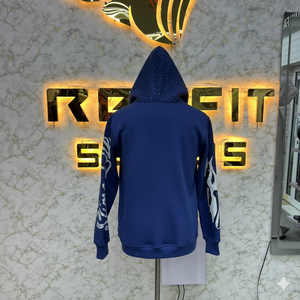 Qualité professionnelle à l'usine, le plus demandé, sweat à capuche à fermeture éclair, imprimé, fabriqué en usine, sweats à capuche à bas prix pour hommes - Product Image 6