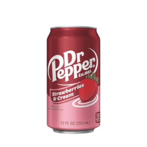 2025สตรอเบอรี่และครีม Dr Pepper US รสชาติหนา12ออนซ์ - Product Image 1