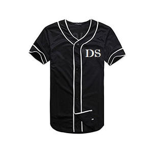2025 Unisex adulto cuello en V béisbol ropa deportiva impresa diseño personalizado OEM conjuntos de alta calidad 100% transpirable que absorbe la humedad Plus - Product Image 1
