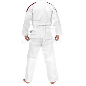 เครื่องแบบยูโดพร้อมลายกิโมโน Jiu Jitsu ปลอดภัยและสะดวกสบายสำหรับการฝึกชุดยูโดระบายอากาศ - Product Image 2