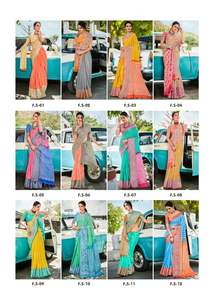 Sari de Lino y Seda para Bodas de Ensueño, Ropa de Fiesta, Último Diseño Indio, Tejido con Bordado Zari, Sari con Blusa para Mujer - Product Image 2