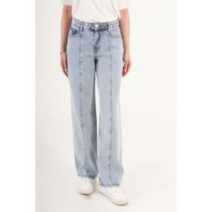 Conjunto de chaleco vaquero retro urbano LUSTRIN para mujer y pantalones de cintura alta a juego - Atuendo de dos piezas de algodón al por mayor para la calle - Product Image 3