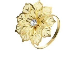 Design solide ronds de serviette porte-serviette pour mariage hôtel Table métal décoration serviette boucle serviette tissu bouton - Product Image 5