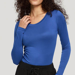 Sous-vêtement de travail de qualité supérieure, unisexe, manches longues, respirant, coton et polyester, personnel médical, hôpital, clinique - Product Image 6