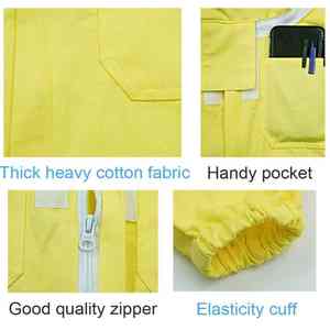 Combinaison d'apiculture avancée à ajustement confortable pour filles, protection intégrale, tissu respirant, résistance aux piqûres, récolte, inspection - Product Image 3