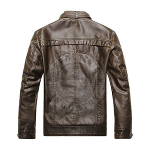 Design Your Own <b>Leather</b> Fashion <b>Jackets</b> High Quality Men <b>Leather</b> <b>Jacket</b> In Best Price <b>Long</b> Sleeve <b>Leather</b> <b>jacket</b> - Product Image 2