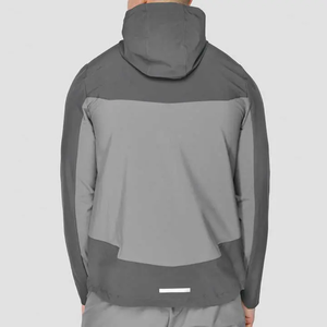 Ensemble de survêtement pour homme, nouveau style, respirant, coupe-vent, uni, léger, imperméable, polyester/coton, activités de plein air en hiver - Product Image 4