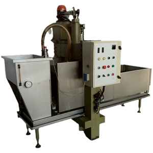 Machine de préparation de la soie avec pompe pour bain de soie et fibres courtes, capacité 400 kg, fabriquée en Italie par Vimco - Product Image 1