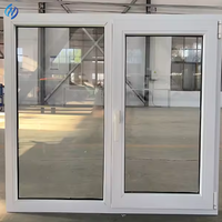 Ventanas Abatibles y Giratorias de PVC de Alto Rendimiento Sohi con Aislamiento Térmico, Ventanas de Perfil de PVC Ecológicas y Resistentes a la Intemperie para Apartamentos