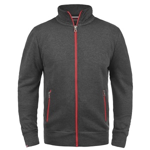 Custom High Quality Cotton Slim Fit Zipper up Colorblock Men's Sweatpants Hoody <b>Jumper</b> Sweatshirt Hoodies Men - Product Image 1