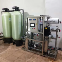 1000 LPH RO minuman pengolahan air 2000L PH Ghana Tema 500 LPH sachet mesin air SJ 1000 pembotolan air bisnis Zimbabwe