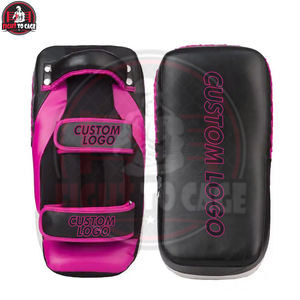 Almohadilla de Impacto de Cuero y PVC de Alta Resistencia para MMA, Muay Thai, Kick Boxing, Escudo de Entrenamiento Acolchado con Espuma de Alto Impacto, Objetivo de Boxeo, Artes Marciales - Product Image 3