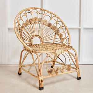 Customized colors flower shaped <b>chairs</b> wholesale daisy petals <b>rattan</b> <b>chair</b> for adults and children - Product Image 2