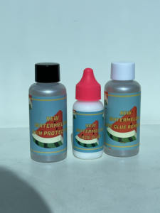 Protector de piel de sandía perfumado, protector de cuero cabelludo, pegamento adhesivo de encaje frontal para peluca, etiqueta privada OEM - Product Image 4