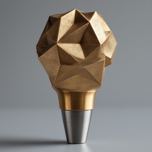 Tapón de botella de vino de acero inoxidable reciclado sólido de barra plana de Navidad totalmente personalizable que proporciona una gran superficie única - Product Image 5