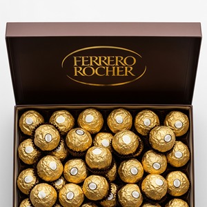 กล่องของขวัญสำหรับกิจกรรมค้าปลีกช็อกโกแลตเฮเซลนัทเฟอร์โร่ Rocher - Product Image 6