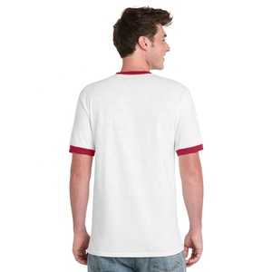 T-shirt uni à col rond pour homme, manches courtes, personnalisable avec logo, vêtements promotionnels, marque privée, vente en gros - Product Image 4