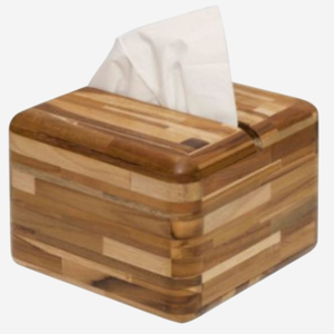 Handmade Exclusive Oak Wood Square Tissue Box Luxurious Decorative <b>Napkin</b> <b>Holder</b> for Bathroom Dinner Table Organizer - Product Image 2