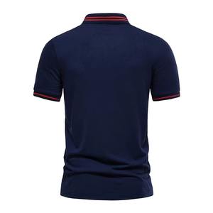 2025 nouvelle Offre Spéciale hommes solide pour chemise haute qualité tenue décontracté Golf Logo personnalisé 100% coton séchage rapide couleur personnalisée en gros - Product Image 3