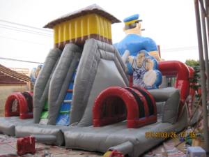 Château gonflable Powerman Fun City en PVC pour usage universel - Product Image 6