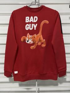 Nueva moda para mujer 100% algodón ocio suelto pulóver sudaderas con capucha Otoño Invierno transpirable Terry Casual estampado diseño - Product Image 2