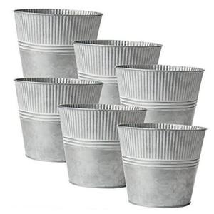 Jardinière galvanisée de luxe à prix de gros d'usine avec un design chic pour une utilisation extérieure haut de gamme forme et taille personnalisées - Product Image 2